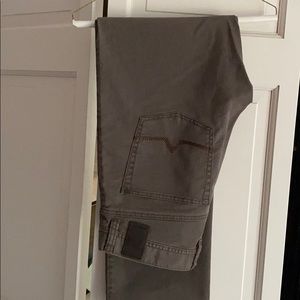 Alberto military green color jeans.